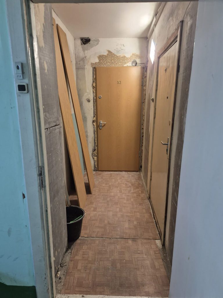 Kapnu telpas remonts